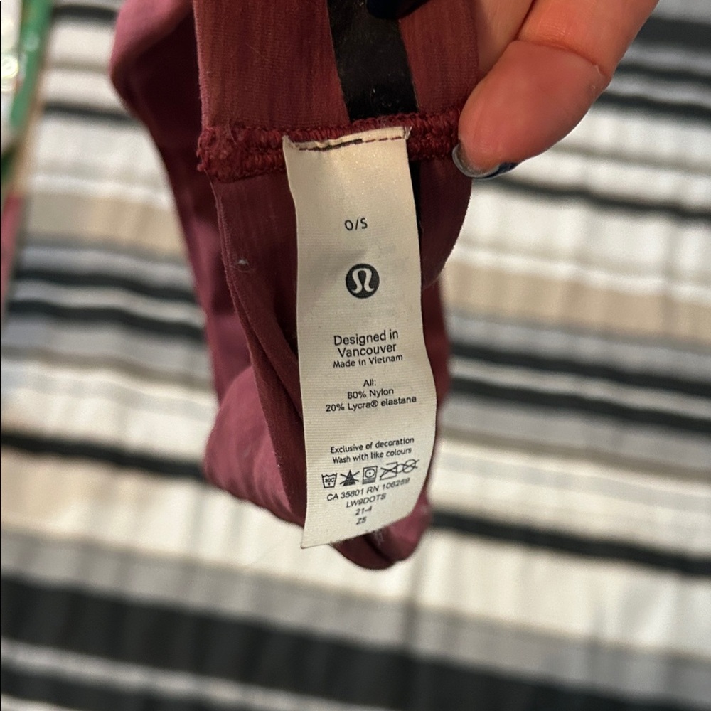 Lululemon Athletica Raspberry Headband - Picture 2 of 2